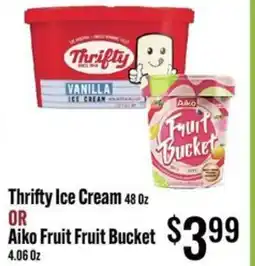 Jons International Thrifty ice cream offer