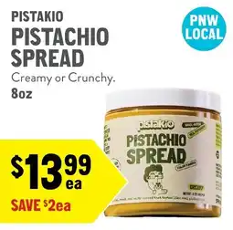 New Seasons Market Pistakio Pistachio Spread offer