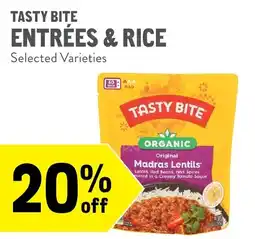 New Seasons Market Tasty Bite Entrées & Rice offer