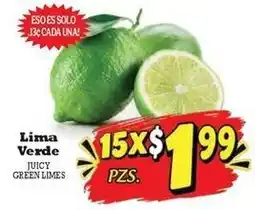 La Michoacana Lima Verde Juicy Green Limes offer