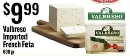 Jons International Valbreso imported french feta offer