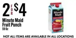 Jons International Minute Maid Fruit Punch offer