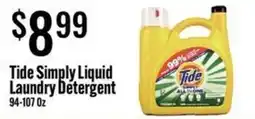 Jons International Tide Simply Liquid Laundry Detergent offer
