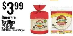Jons International Guerrero tortillas offer