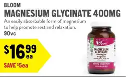New Seasons Market New Leaf Bloom Magnesium Glycinate offer