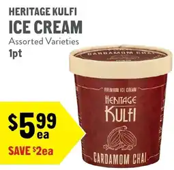 New Seasons Market Heritage Kulfi Ice Cream offer