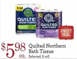 Yoke's Fresh Market Quilted Northern Bath Tissue offer