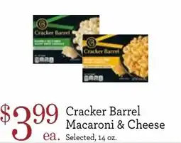 Yoke's Fresh Market Cracker Barrel Macaroni & Cheese offer