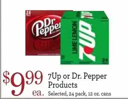 Yoke's Fresh Market 7up or Dr Pepper Products offer