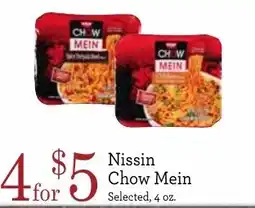 Yoke's Fresh Market Nissin Chow Mein offer