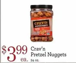 Yoke's Fresh Market Crav'n Pretzel Nuggets offer