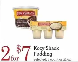 Yoke's Fresh Market Kozy Shack Pudding offer