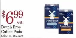 Yoke's Fresh Market Dutch Bros Coffee Pods offer