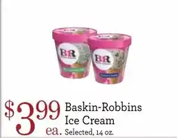 Yoke's Fresh Market Baskin-Robbins Ice Cream offer