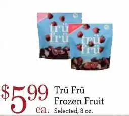 Yoke's Fresh Market Trü Frü Frozen Fruit offer