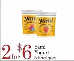 Yoke's Fresh Market Yami Yogurt offer