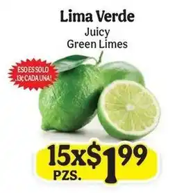 La Michoacana Lima Verde Juicy Green Limes offer