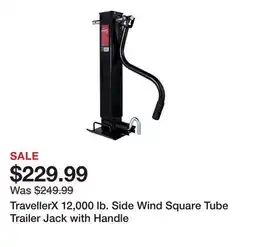 Tractor Supply Company TravellerX 12,000 lb. Side Wind Square Tube Trailer Jack with Handle offer