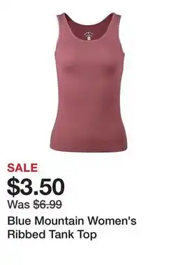 Tractor Supply Company Blue Mountain Women's Ribbed Tank Top offer