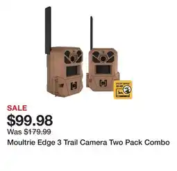 Dick's Sporting Goods Moultrie Edge 3 Trail Camera Two Pack Combo offer