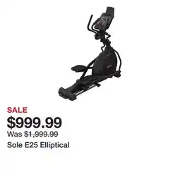 Dick's Sporting Goods Sole E25 Elliptical offer