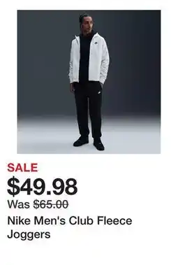 Dick's Sporting Goods Nike Men's Club Fleece Joggers offer