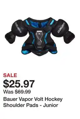 Dick's Sporting Goods Bauer Vapor Volt Hockey Shoulder Pads - Junior offer