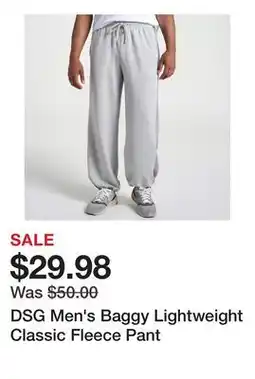 Dick's Sporting Goods DSG Men's Baggy Lightweight Classic Fleece Pant offer