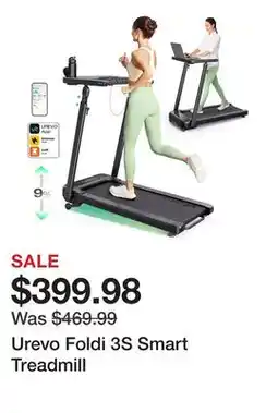 Dick's Sporting Goods Urevo Foldi 3S Smart Treadmill offer