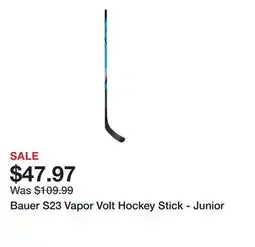 Dick's Sporting Goods Bauer S23 Vapor Volt Hockey Stick - Junior offer