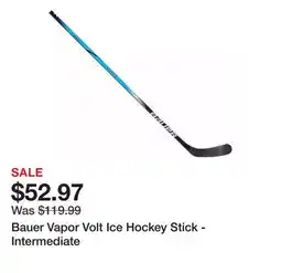 Dick's Sporting Goods Bauer Vapor Volt Ice Hockey Stick - Intermediate offer