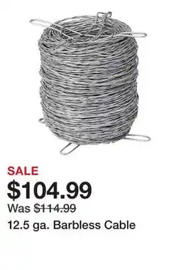 Tractor Supply Company 12.5 ga. Barbless Cable offer
