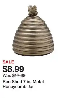 Tractor Supply Company Red Shed 7 in. Metal Honeycomb Jar offer