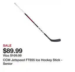 Dick's Sporting Goods CCM Jetspeed FT655 Ice Hockey Stick - Senior offer