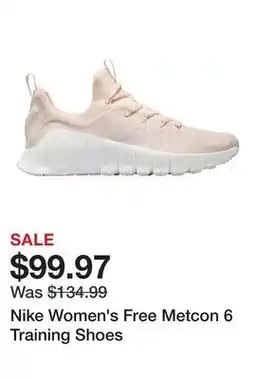 Dick's Sporting Goods Nike Women's Free Metcon 6 Training Shoes offer