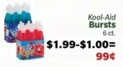 Living Fresh Market Kool-Aid Bursts offer