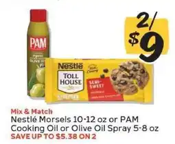 Winn Dixie Nestlé Morsels or PAM Cooking Oil/Spray offer