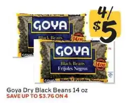 Winn Dixie Goya Dry Black Beans offer