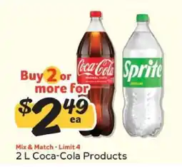 Winn Dixie 2 L Coca-Cola Products offer