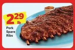 Save a Lot Pork Spare Ribs offer