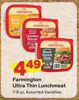 Save a Lot Farmington Ultra Thin Lunchmeat offer