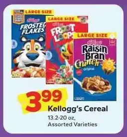 Save a Lot Kellogg's Cereal offer