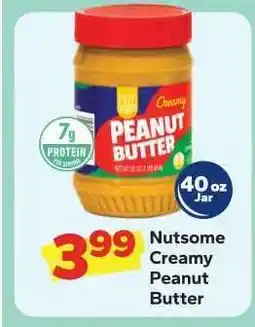 Save a Lot Nutsome Creamy Peanut Butter offer