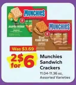 Save a Lot Munchies Sandwich Crackers offer