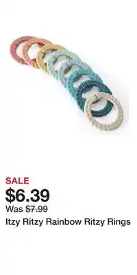 Kohl's Itzy Ritzy Rainbow Ritzy Rings offer