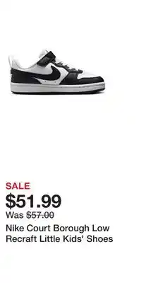 Kohl's Nike Court Borough Low Recraft Little Kids' Shoes offer