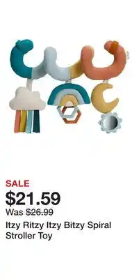 Kohl's Itzy Ritzy Itzy Bitzy Spiral Stroller Toy offer