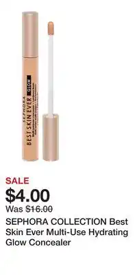 Kohl's SEPHORA COLLECTION Best Skin Ever Multi-Use Hydrating Glow Concealer offer