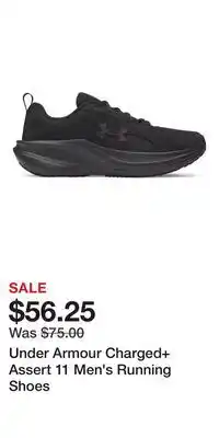 Kohl's Under Armour Charged+ Assert 11 Men's Running Shoes offer