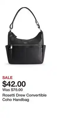 Kohl's Rosetti Drew Convertible Coho Handbag offer